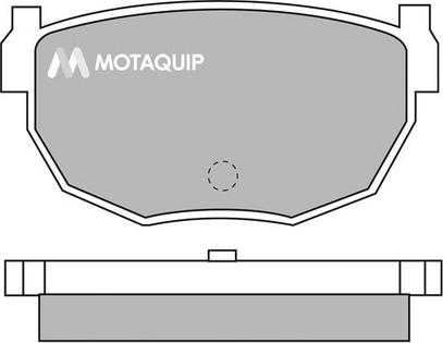 Motaquip LVXL524 - Тормозные колодки, дисковые, комплект autospares.lv