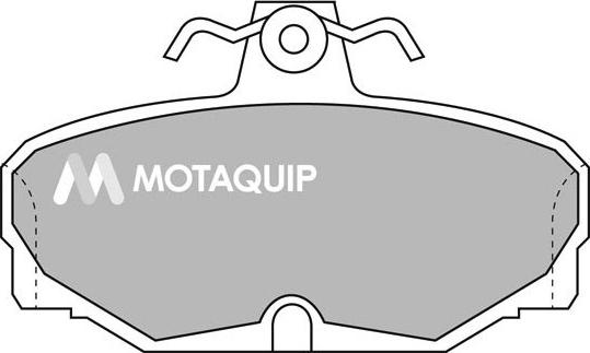 Motaquip LVXL520 - Тормозные колодки, дисковые, комплект autospares.lv