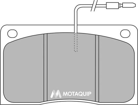 Motaquip LVXL527 - Тормозные колодки, дисковые, комплект autospares.lv