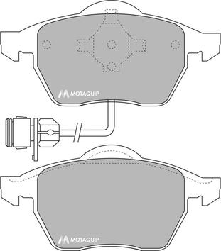 OSSCA 1903 - Тормозные колодки, дисковые, комплект autospares.lv