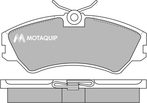 Motaquip LVXL695 - Тормозные колодки, дисковые, комплект autospares.lv