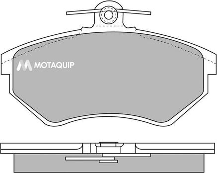 Motaquip LVXL690 - Тормозные колодки, дисковые, комплект autospares.lv