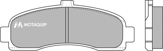 Motaquip LVXL664 - Тормозные колодки, дисковые, комплект autospares.lv