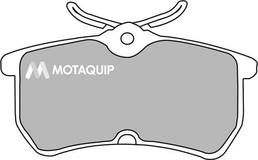 Motaquip LVXL680 - Тормозные колодки, дисковые, комплект autospares.lv