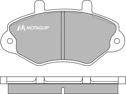 Motaquip LVXL625 - Тормозные колодки, дисковые, комплект autospares.lv