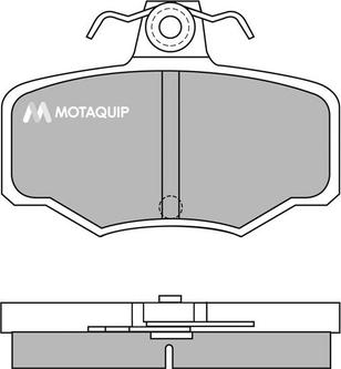 Motaquip LVXL626 - Тормозные колодки, дисковые, комплект autospares.lv