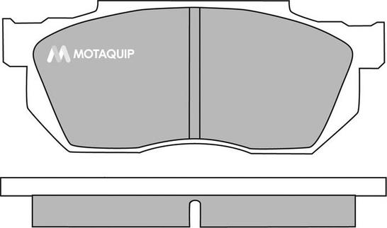 Motaquip LVXL678 - Тормозные колодки, дисковые, комплект autospares.lv