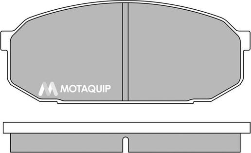 Motaquip LVXL191 - Тормозные колодки, дисковые, комплект autospares.lv