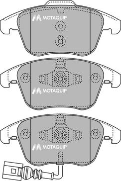 Motaquip LVXL1405 - Тормозные колодки, дисковые, комплект autospares.lv