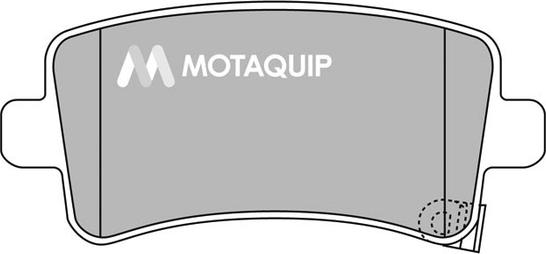 Motaquip LVXL1408 - Тормозные колодки, дисковые, комплект autospares.lv