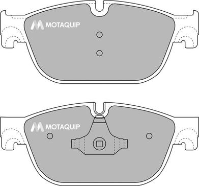 Motaquip LVXL1642 - Тормозные колодки, дисковые, комплект autospares.lv