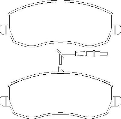 Motaquip LVXL1656 - Тормозные колодки, дисковые, комплект autospares.lv