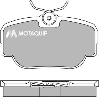 Motaquip LVXL167 - Тормозные колодки, дисковые, комплект autospares.lv