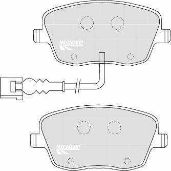 Ferodo FSL1662 - Тормозные колодки, дисковые, комплект autospares.lv