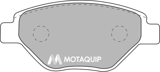 Motaquip LVXL1095 - Тормозные колодки, дисковые, комплект autospares.lv