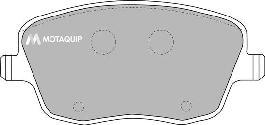 Motaquip LVXL1098 - Тормозные колодки, дисковые, комплект autospares.lv