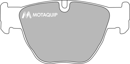 Motaquip LVXL1059 - Тормозные колодки, дисковые, комплект autospares.lv
