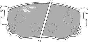 Motaquip LVXL1068 - Тормозные колодки, дисковые, комплект autospares.lv