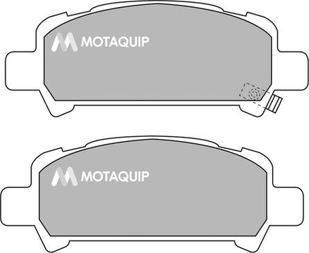 Motaquip LVXL1010 - Тормозные колодки, дисковые, комплект autospares.lv