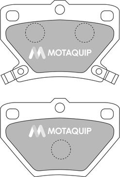 Motaquip LVXL1013 - Тормозные колодки, дисковые, комплект autospares.lv