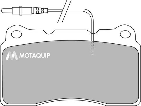 Motaquip LVXL1088 - Тормозные колодки, дисковые, комплект autospares.lv