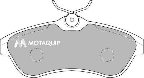 Motaquip LVXL1033 - Тормозные колодки, дисковые, комплект autospares.lv