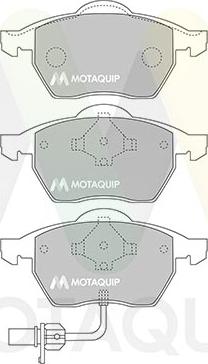 Motaquip LVXL1022 - Тормозные колодки, дисковые, комплект autospares.lv