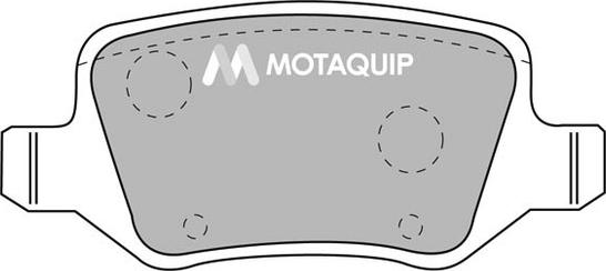 Motaquip LVXL1077 - Тормозные колодки, дисковые, комплект autospares.lv