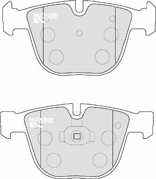 Motaquip LVXL1169 - Тормозные колодки, дисковые, комплект autospares.lv