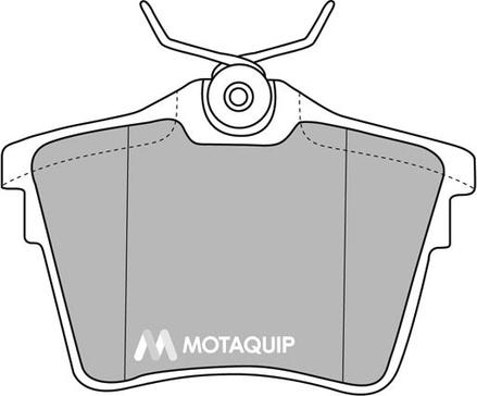 Motaquip LVXL1163 - Тормозные колодки, дисковые, комплект autospares.lv
