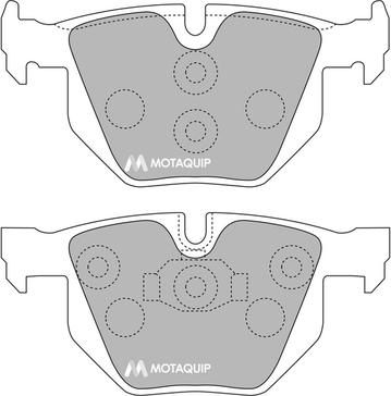 Motaquip LVXL1167 - Тормозные колодки, дисковые, комплект autospares.lv