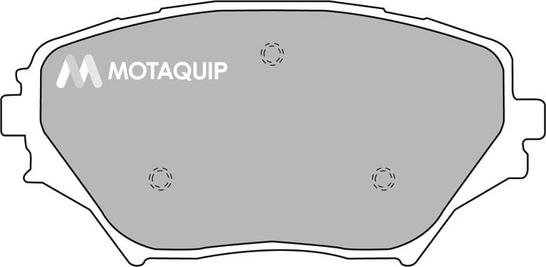 Motaquip LVXL1109 - Тормозные колодки, дисковые, комплект autospares.lv