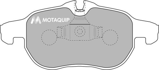 Motaquip LVXL1119 - Тормозные колодки, дисковые, комплект autospares.lv