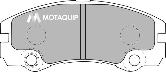 Motaquip LVXL1115 - Тормозные колодки, дисковые, комплект autospares.lv