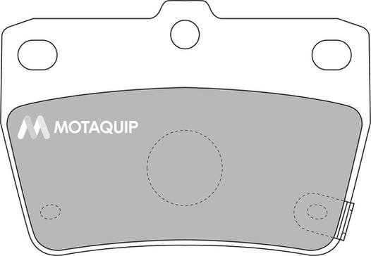 Motaquip LVXL1110 - Тормозные колодки, дисковые, комплект autospares.lv