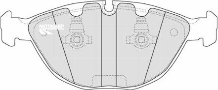 Motaquip LVXL1179 - Тормозные колодки, дисковые, комплект autospares.lv