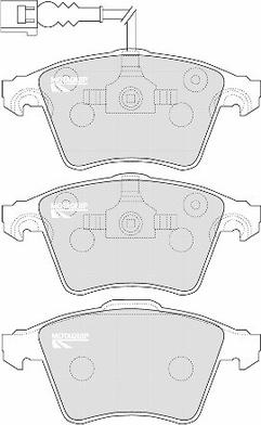 Motaquip LVXL1171 - Тормозные колодки, дисковые, комплект autospares.lv