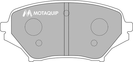 Motaquip LVXL1173 - Тормозные колодки, дисковые, комплект autospares.lv