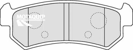 Motaquip LVXL1177 - Тормозные колодки, дисковые, комплект autospares.lv