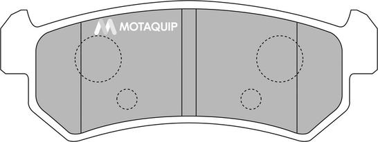 Motaquip LVXL1177 - Тормозные колодки, дисковые, комплект autospares.lv