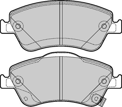 Motaquip LVXL1392 - Тормозные колодки, дисковые, комплект autospares.lv