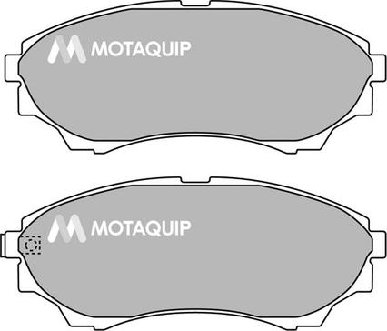 Motaquip LVXL1359 - Тормозные колодки, дисковые, комплект autospares.lv