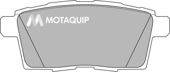 Motaquip LVXL1358 - Тормозные колодки, дисковые, комплект autospares.lv