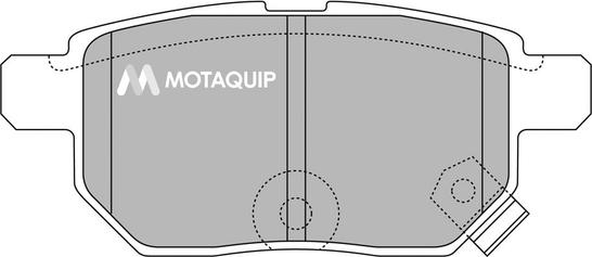 Motaquip LVXL1363 - Тормозные колодки, дисковые, комплект autospares.lv