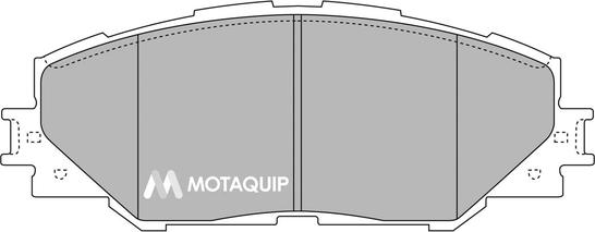 Motaquip LVXL1306 - Тормозные колодки, дисковые, комплект autospares.lv