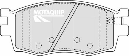 Motaquip LVXL1311 - Тормозные колодки, дисковые, комплект autospares.lv