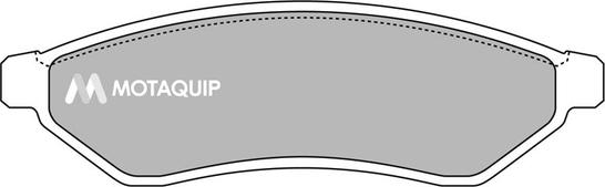 Motaquip LVXL1385 - Тормозные колодки, дисковые, комплект autospares.lv