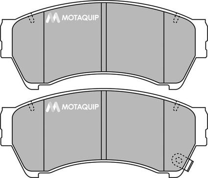 Motaquip LVXL1382 - Тормозные колодки, дисковые, комплект autospares.lv