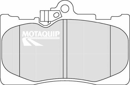 Motaquip LVXL1335 - Тормозные колодки, дисковые, комплект autospares.lv