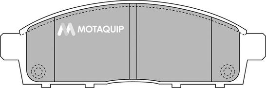 Motaquip LVXL1336 - Тормозные колодки, дисковые, комплект autospares.lv